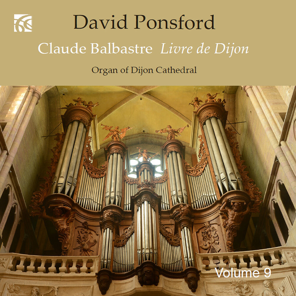 the album cover for David Ponsford - French Organ Music From The Golden Age Vol. 9