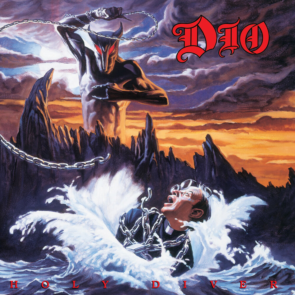 the album cover for Dio - Holy Diver (Rhino Reserve)