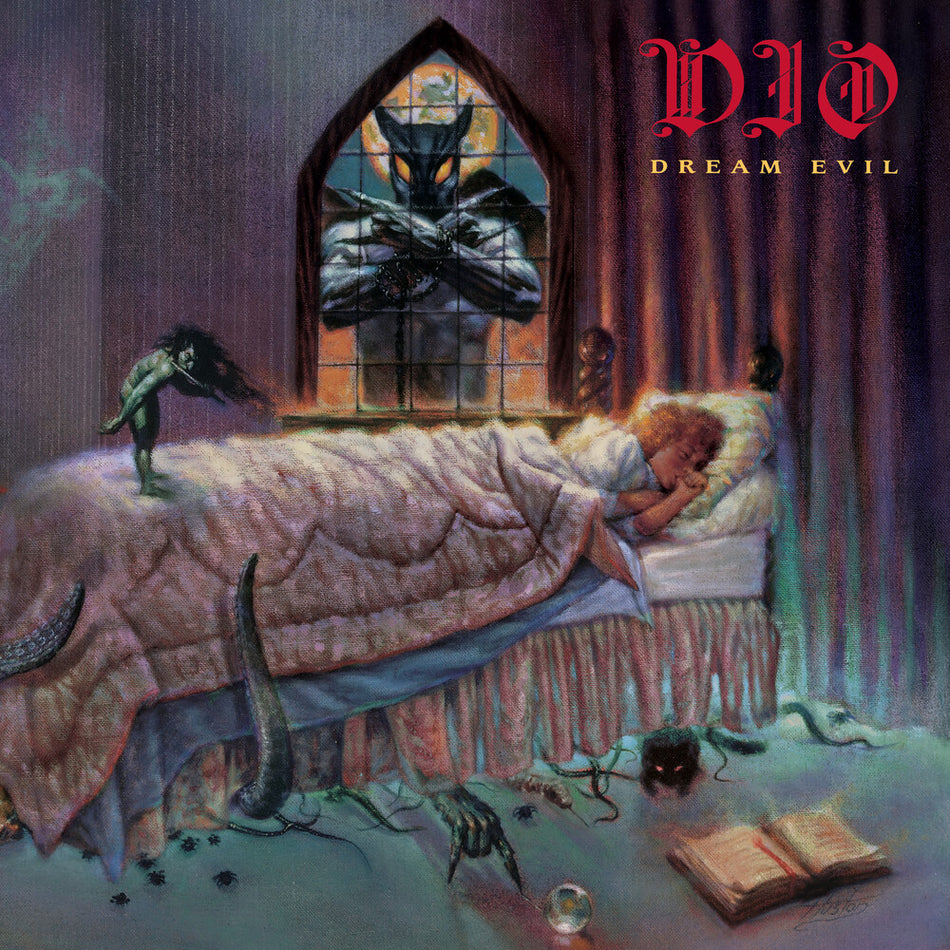 the album cover for Dio - Dream Evil (Blue) [Colored Vinyl]