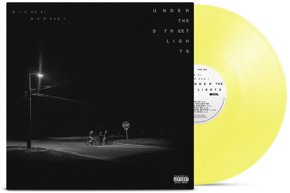 the album cover for Marcagi, Michael - Under The Streetlights