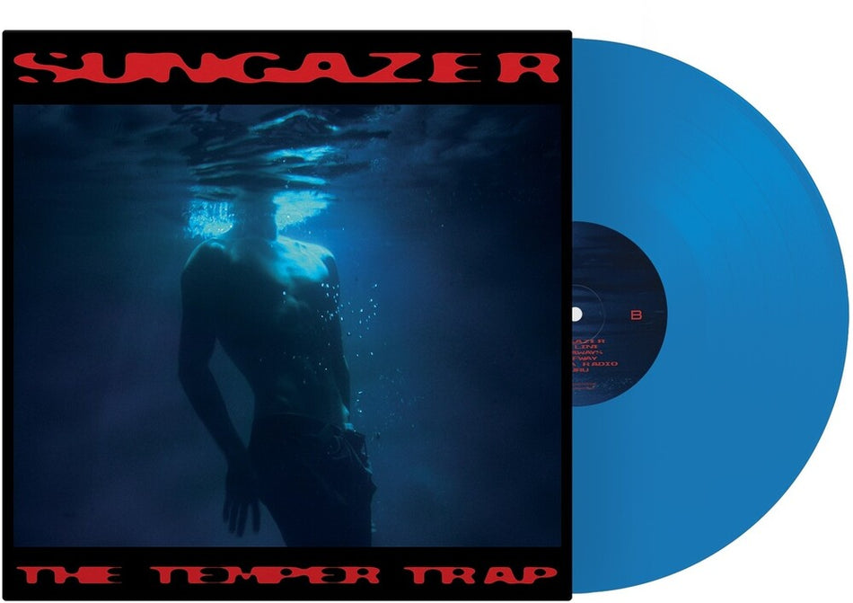 the album cover for Temper Trap - Sungazer [Indie Exclusive Blue]