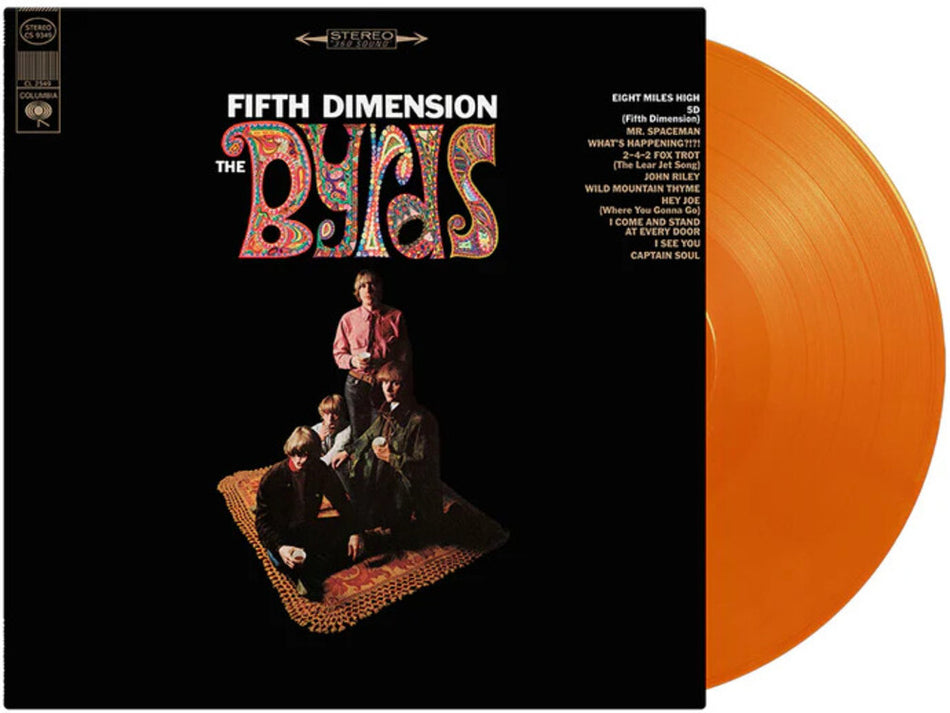 the album cover for Byrds - Fifth Dimension [Colored Vinyl] [Limited Edition] [180 Gram] (Org) (Hol)