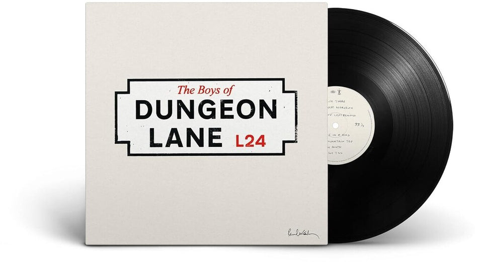 the album cover for Paul McCartney - The Boys of Dungeon Lane [Black]