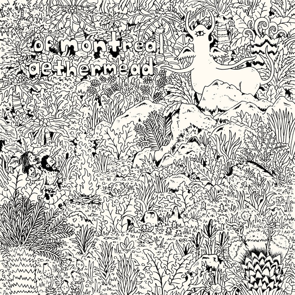 the album cover for Of Montreal - Aethermead