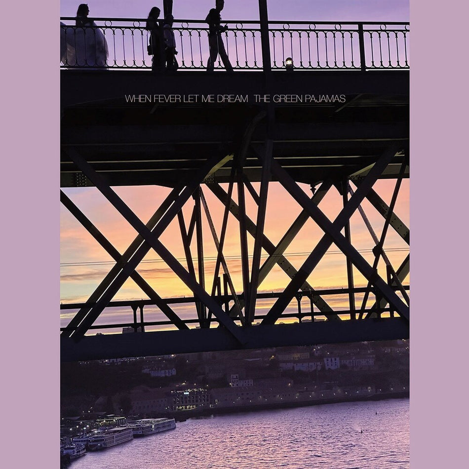 the album cover for Green Pajamas - When Fever Let Me Dream - Purple [Colored Vinyl] (Purp)