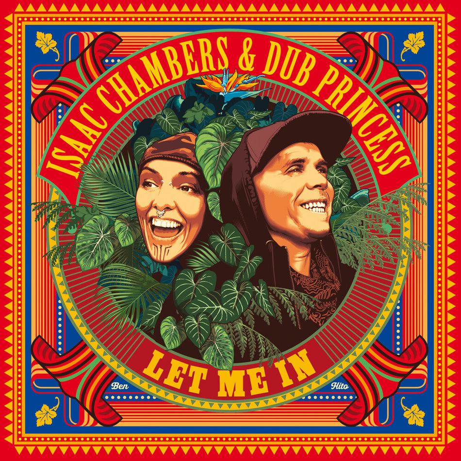 the album cover for Isaac Chambers  & Dub Princess - Let Me In