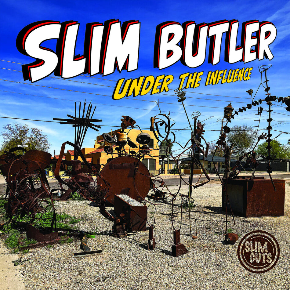 the album cover for Slim Butler - Under The Influence