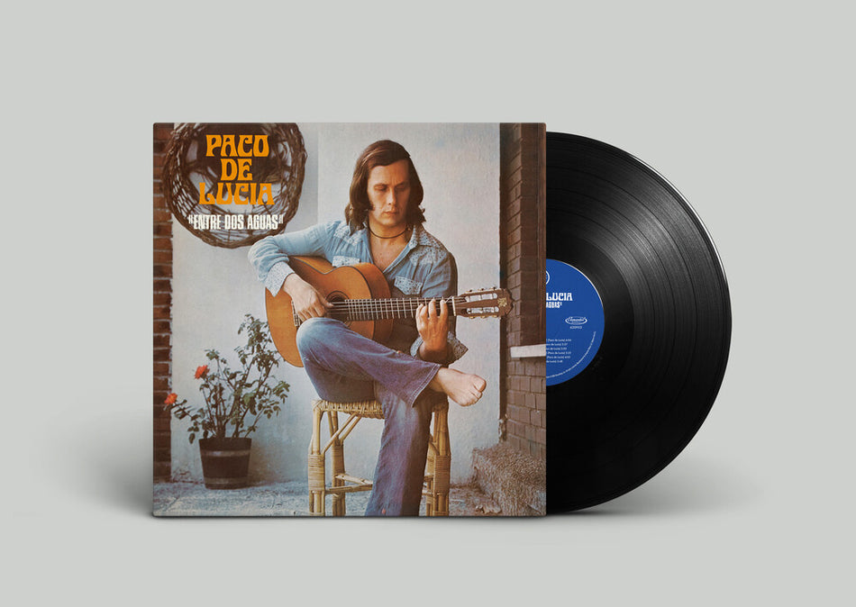 the album cover for De Paco Lucia - Entre Dos Aguas (Blk) [Colored Vinyl]