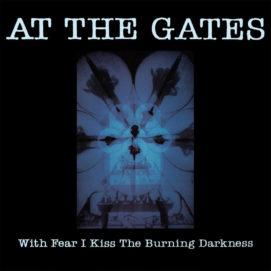 the album cover for At The Gates - With Fear I Kiss The Burning Darkness [Remastered]