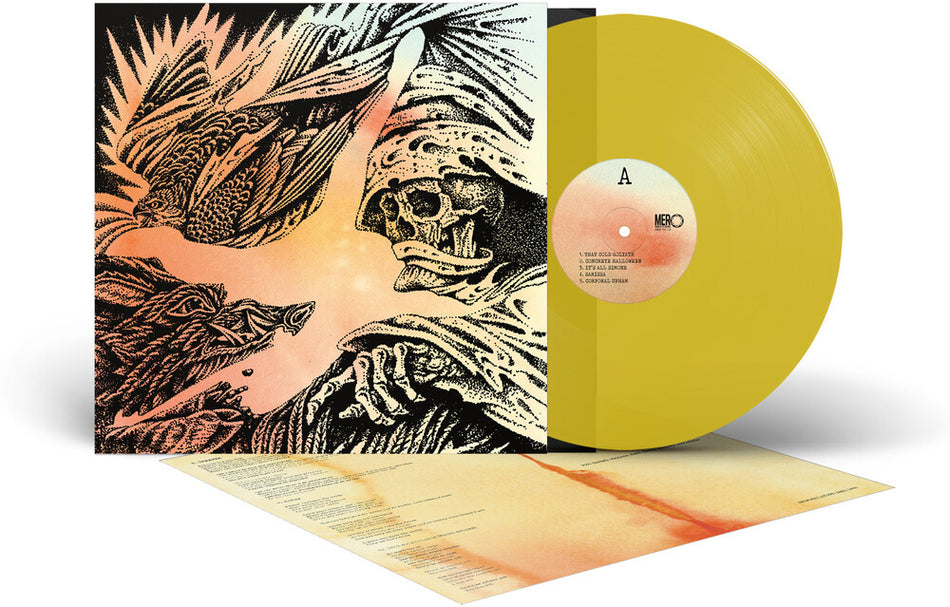 the album cover for Heavy Eyes - Focus - Yellow
