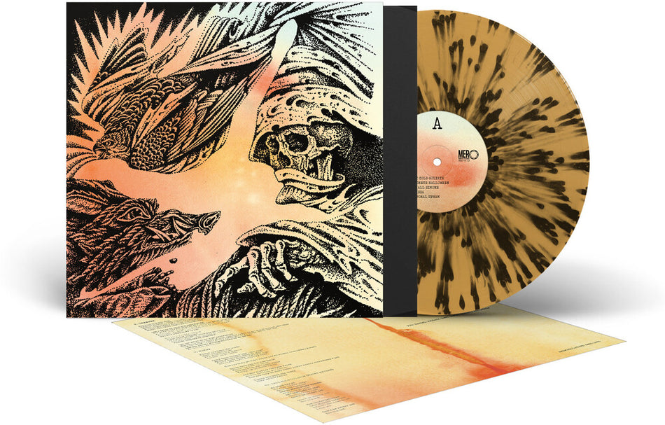 the album cover for Heavy Eyes - Focus - Yellow/Black