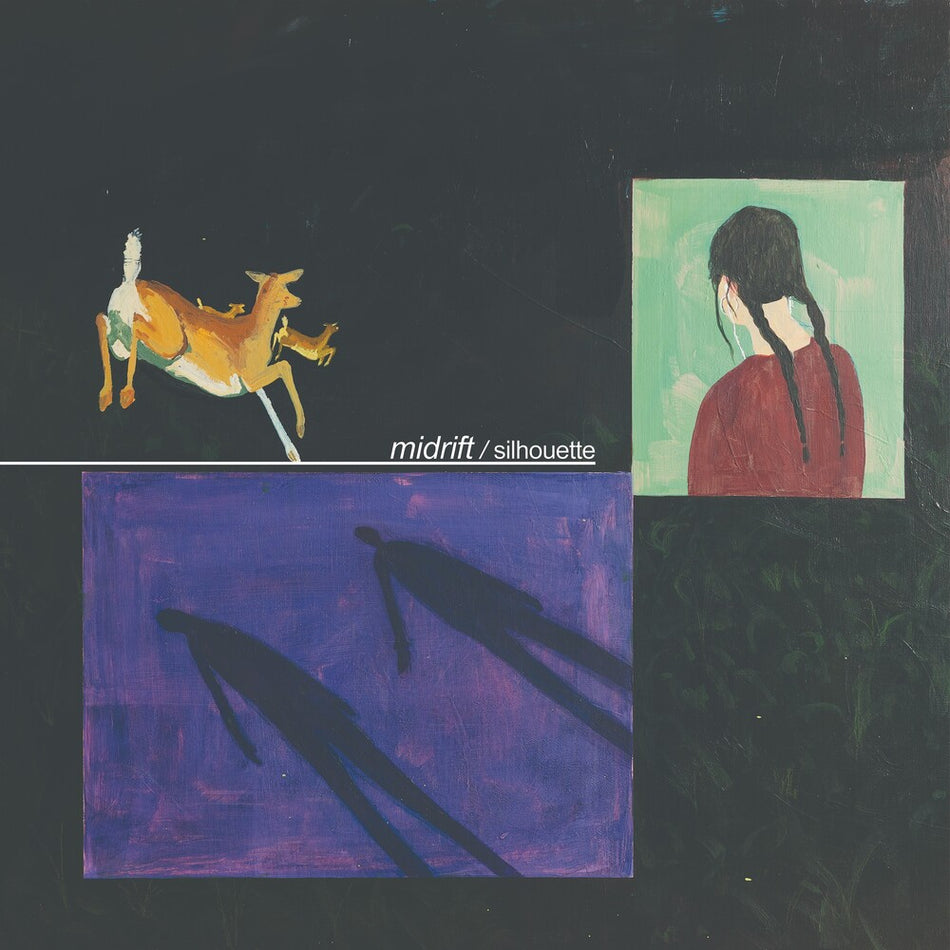 the album cover for Midrift - Silhouette