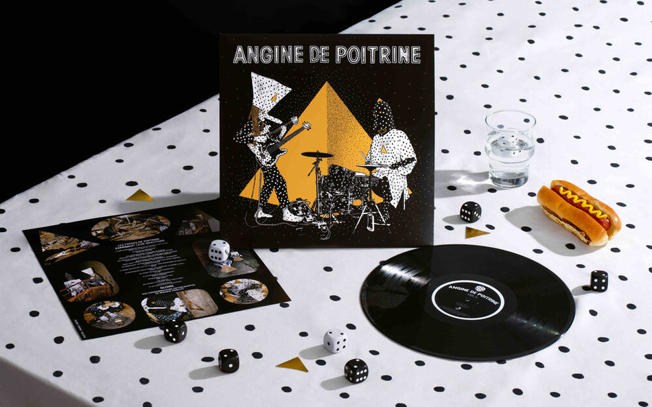 the album cover for Angine De Poitrine - Vol. II [Black]