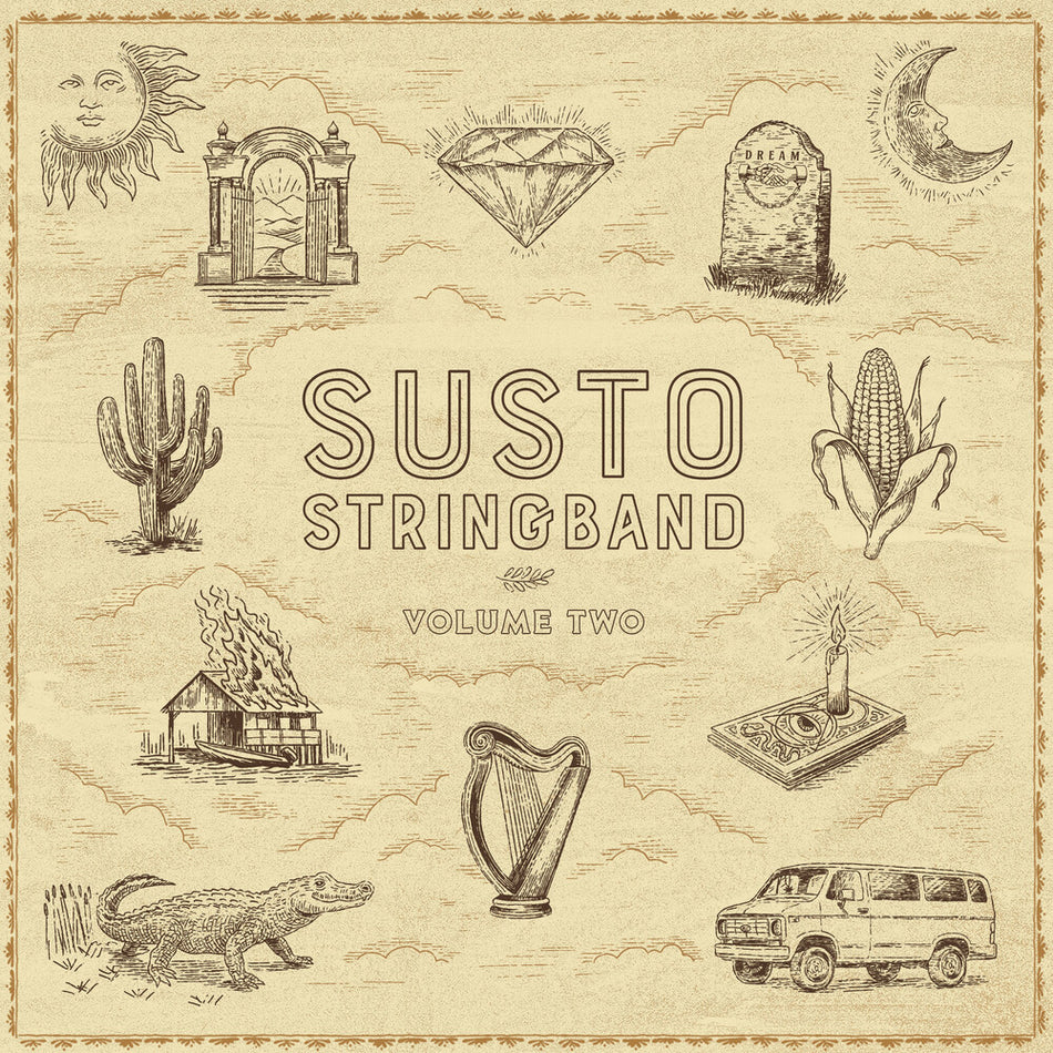 the album cover for SUSTO - Susto Stringband - Volume 2