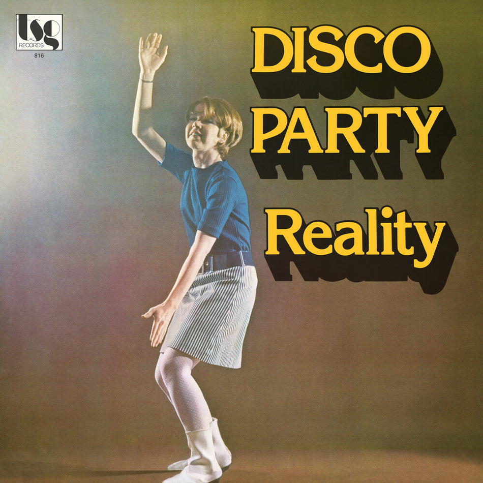 the album cover for Reality - Disco Party (Blk)