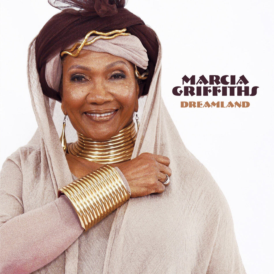 the album cover for Marcia Griffiths - Dreamland (Mod)