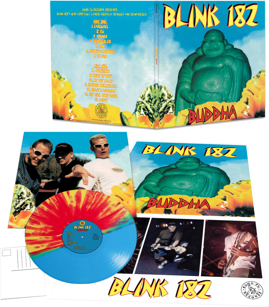 the album cover for blink-182 - Buddha