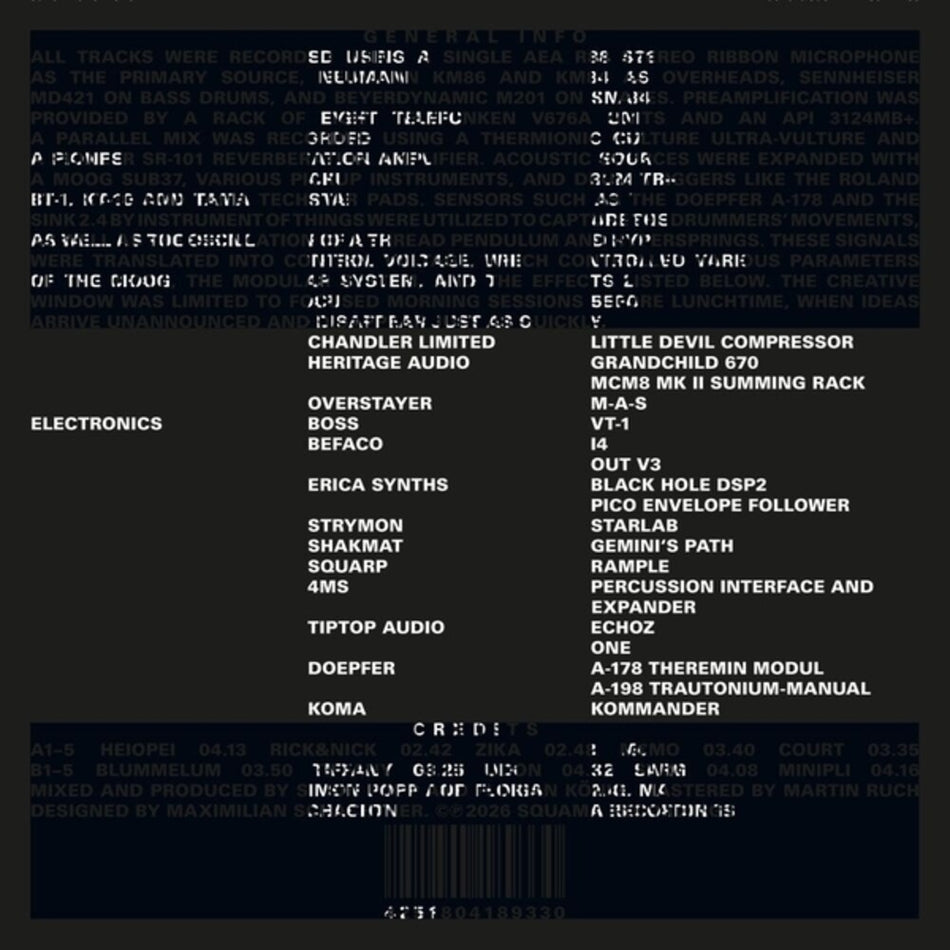 the album cover for 9ms - Lunch
