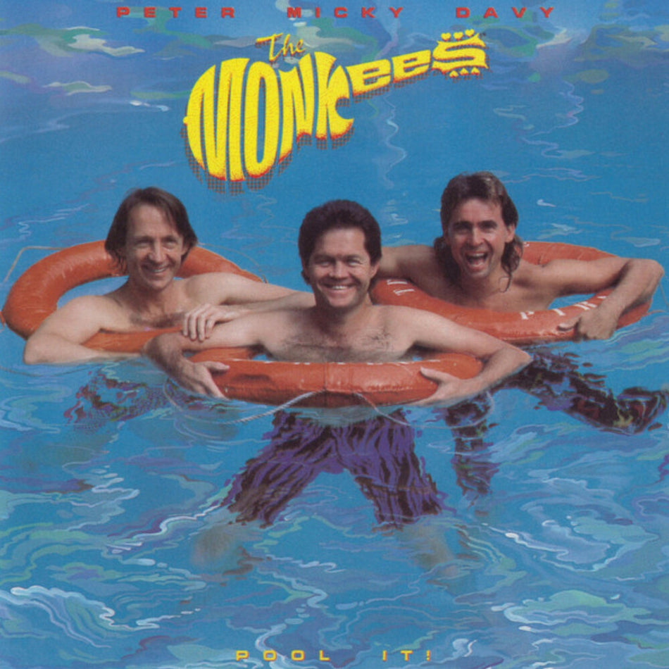 the album cover for Monkees - Pool It (Aqu) [Colored Vinyl] [Limited Edition] [180 Gram] (Aniv)