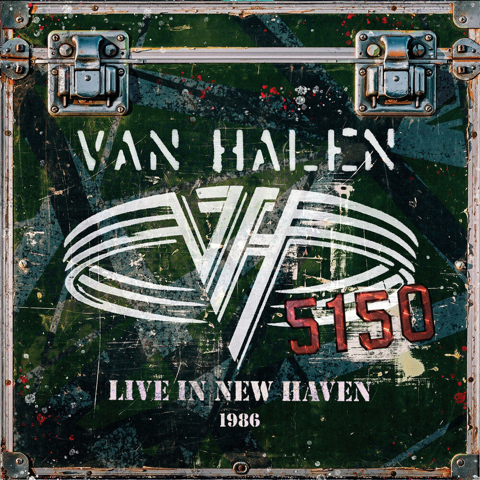 the album cover for Van Halen - Live In New Haven Ct 1986 [Limited Edition] (Sft)