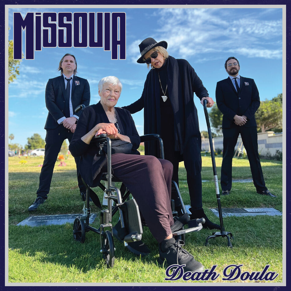 the album cover for Missoula - Death Doula