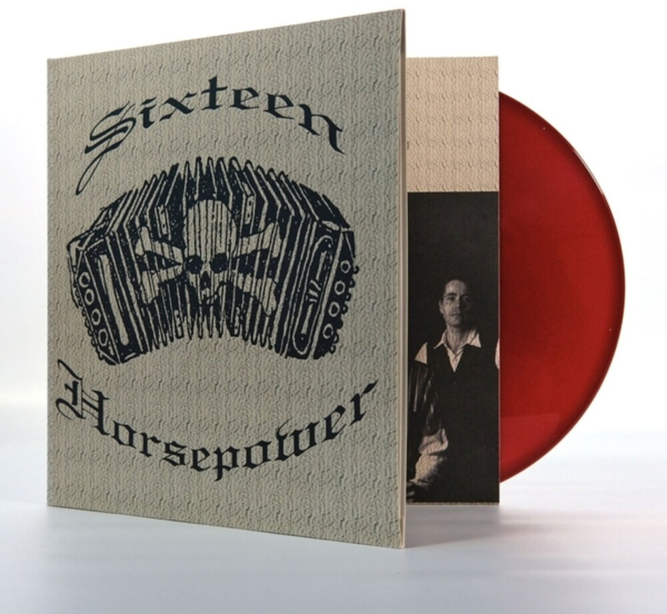 the album cover for 16 Horsepower - Yours Truly [Colored Vinyl] (Red)