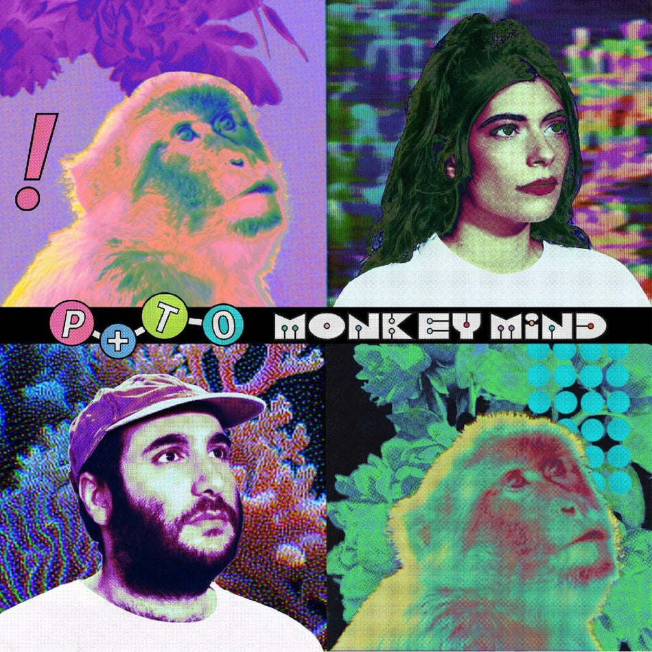 the album cover for Pearl & The Oysters - Monkey Mind [Mint Green]