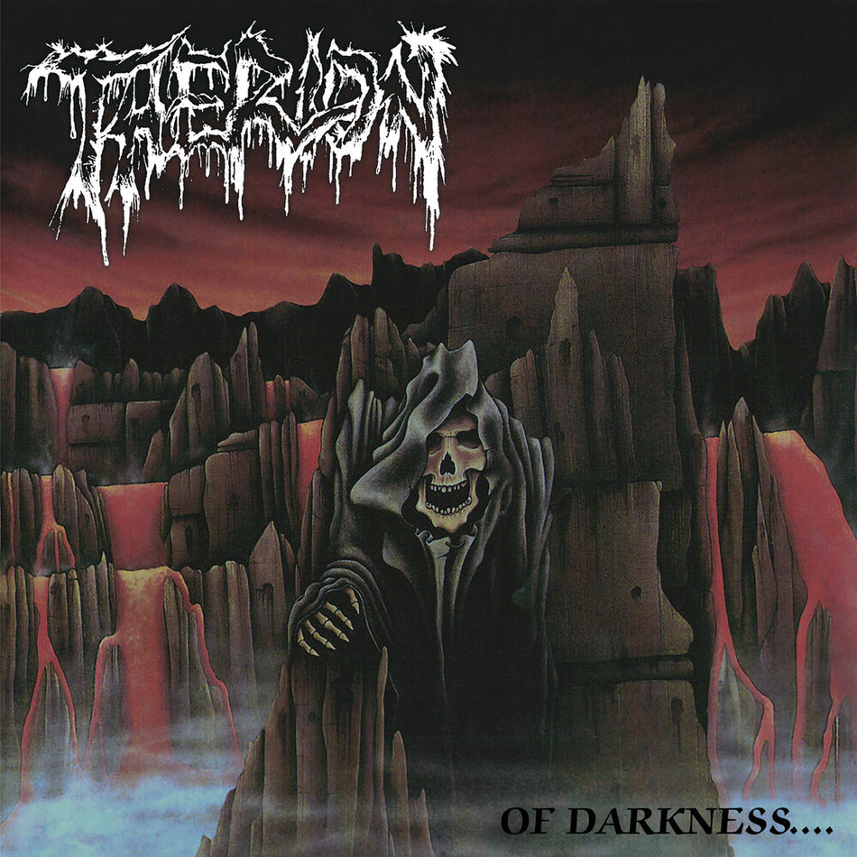 the album cover for Therion - Of Darkness [Colored Vinyl] (Aniv) (Mrb)