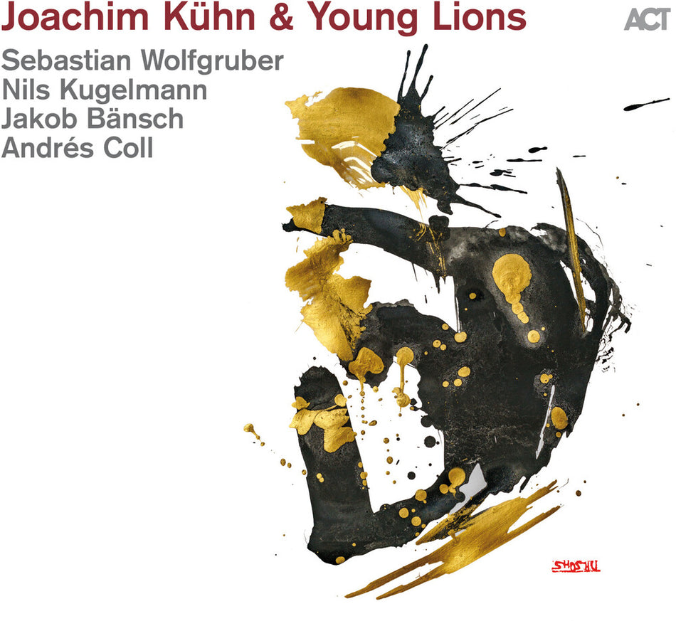 the album cover for Joachim Kuhn - Joachim Kuhn & Young Lions