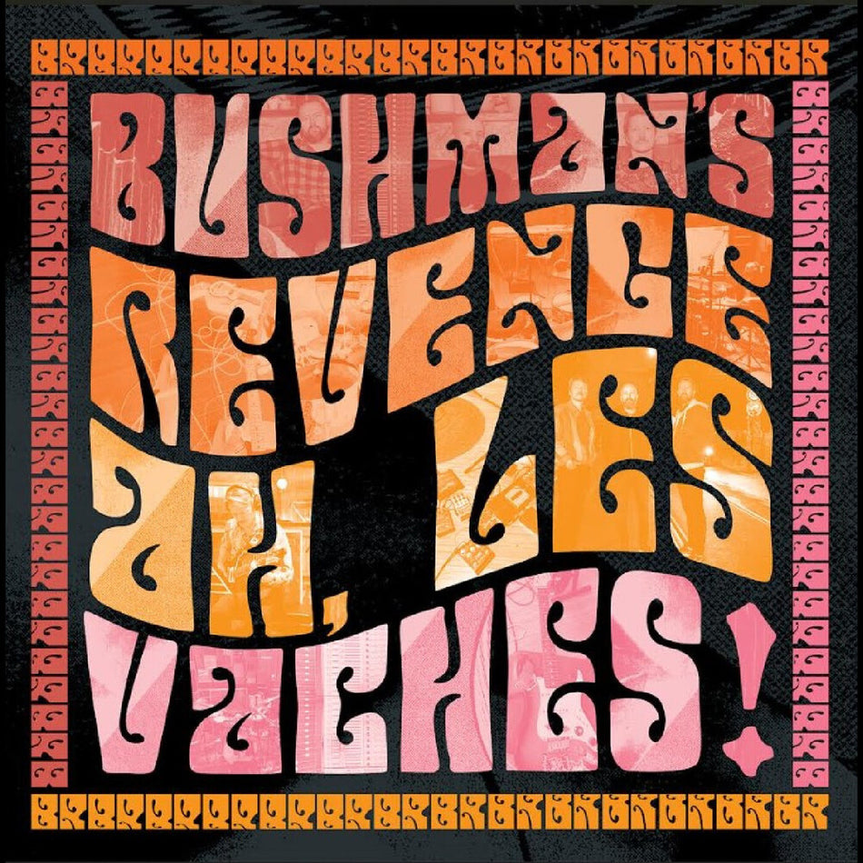 the album cover for Bushman's Revenge - Ah Les Vaches - Orange [Colored Vinyl] (Org)