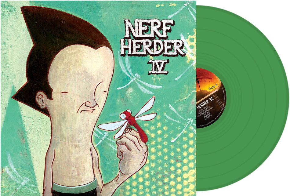 the album cover for Nerf Herder - Iv [Colored Vinyl] (Grn)
