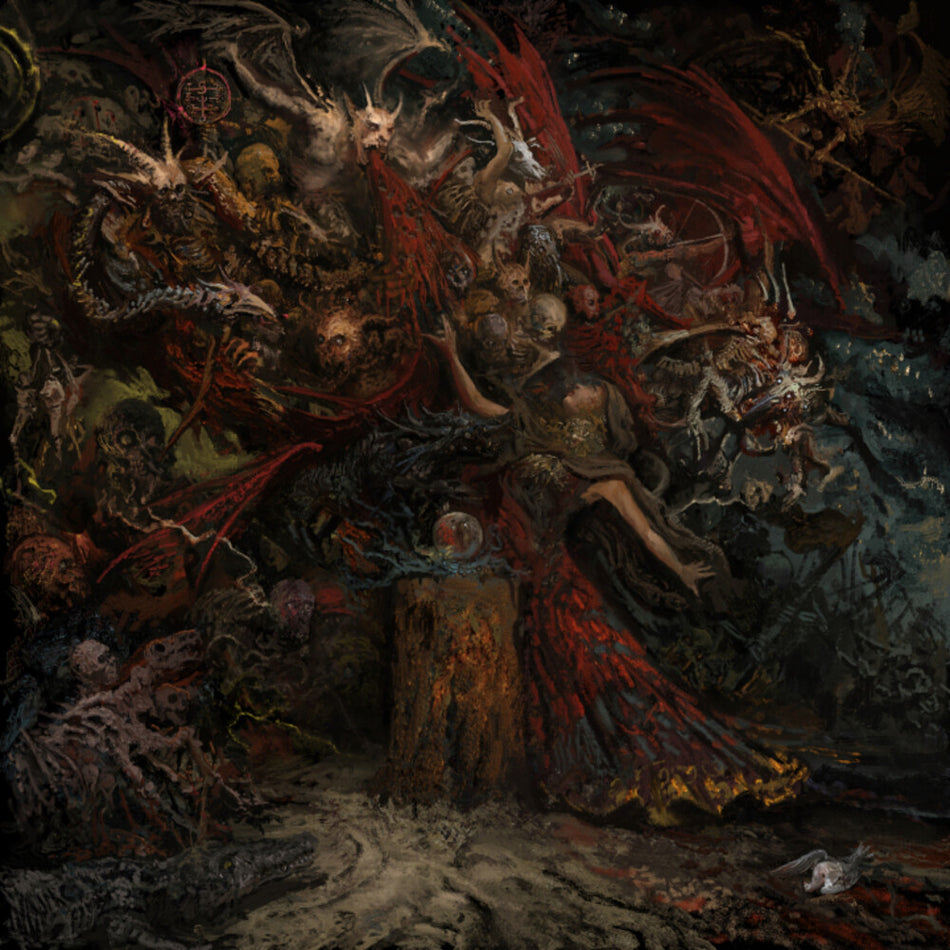 the album cover for Godthrymm - Projections [Colored Vinyl] (Grn)