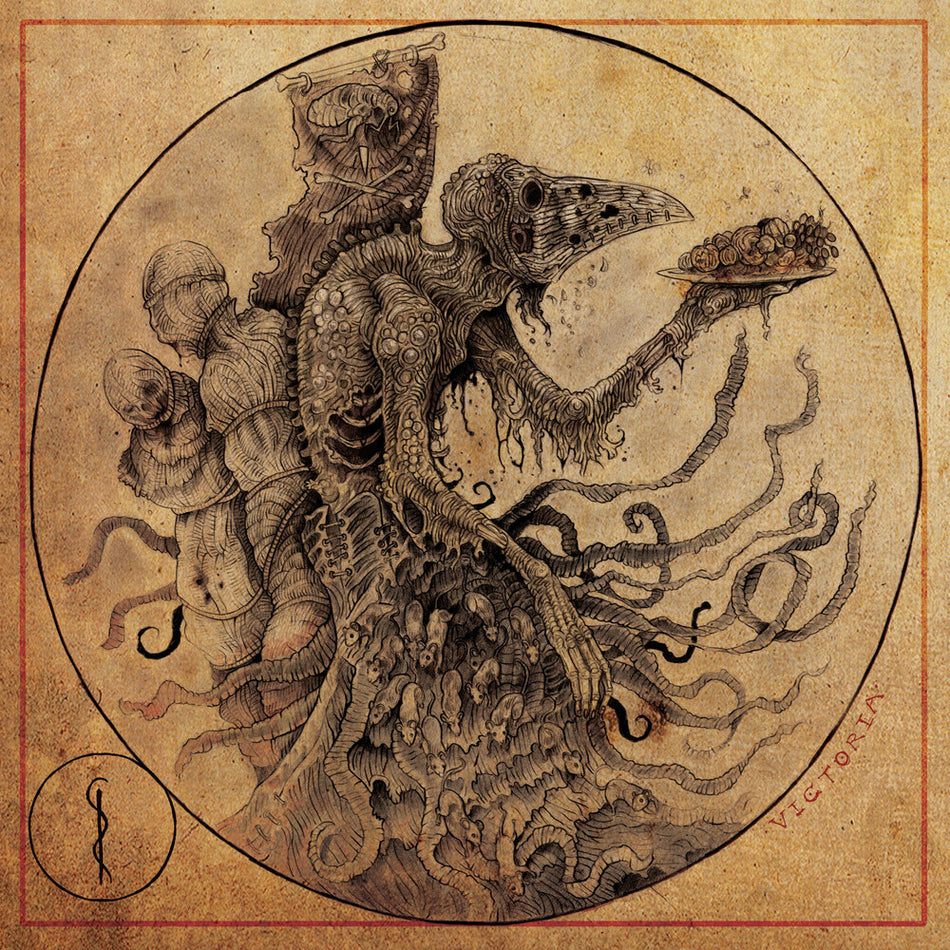 the album cover for Ancress - Victoria/jeiunium