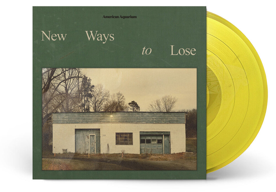 the album cover for American Aquarium - New Ways To Lose [Indie Exclusive Translucent Yellow]