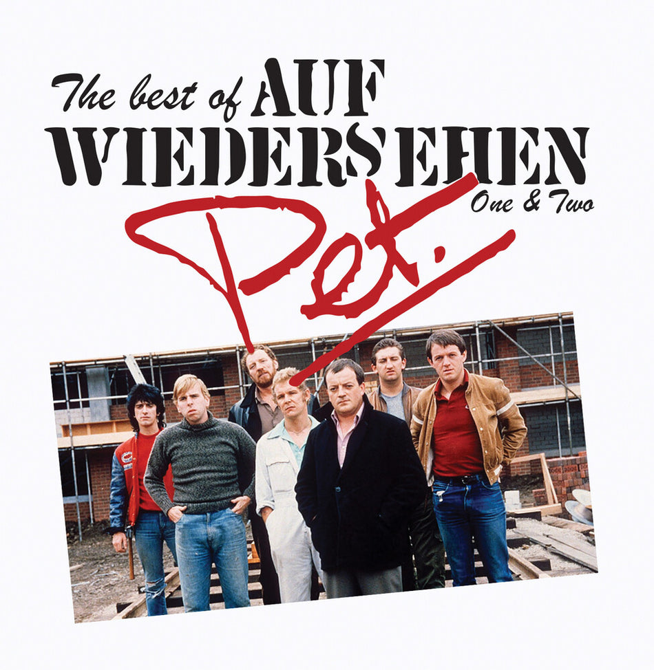 the album cover for Auf Wiedersehen Pet - The Best Of (Various Artists)