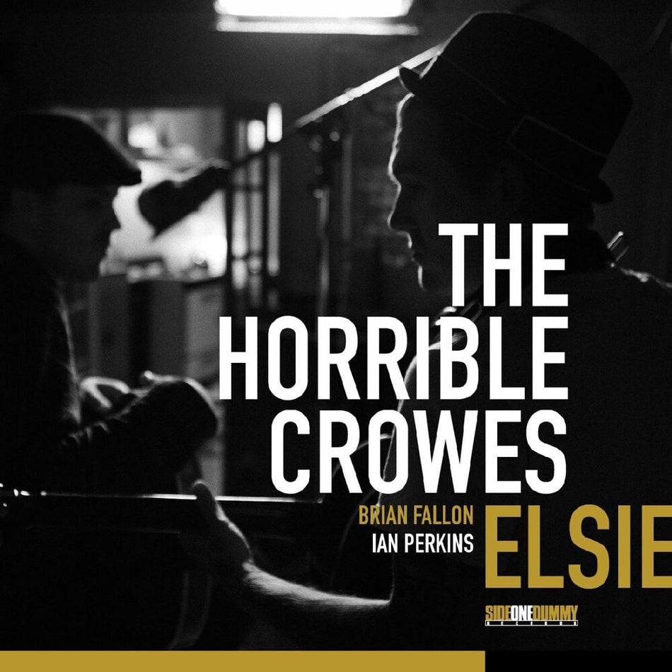 the album cover for Horrible Crowes - Elsie - Black & White Splash Vinyl (Blk) [Colored Vinyl]