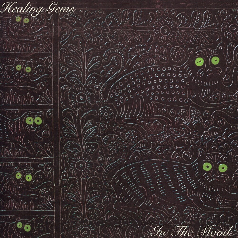 the album cover for Healing Gems - In The Mood - Jade Lagoon Vinyl [Colored Vinyl]