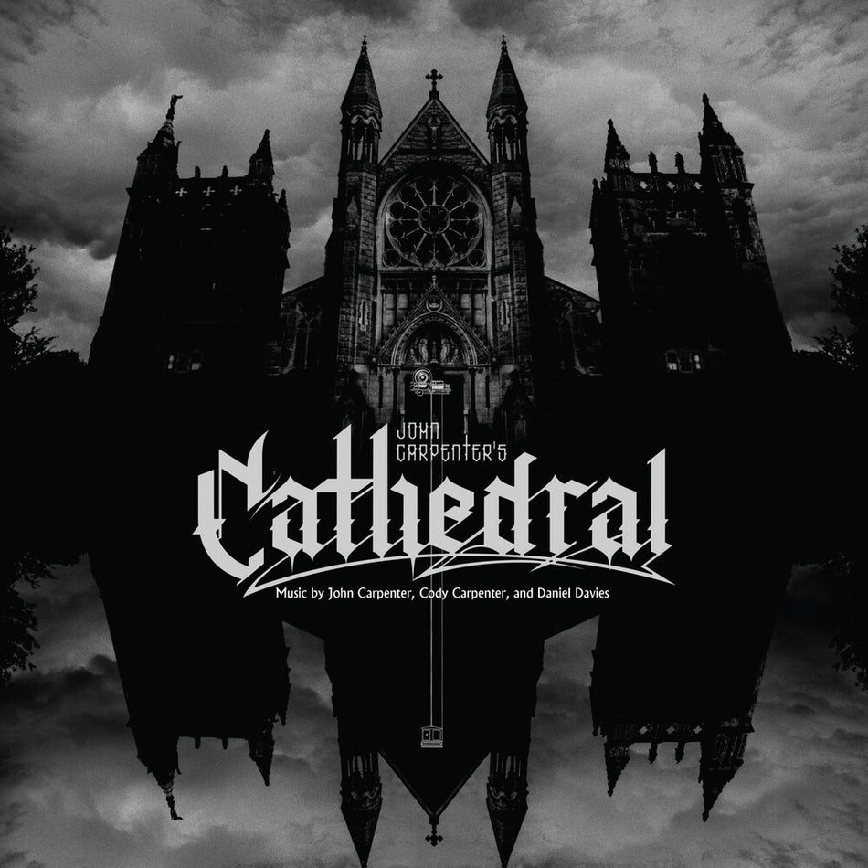 the album cover for John Carpenter - Cathedral