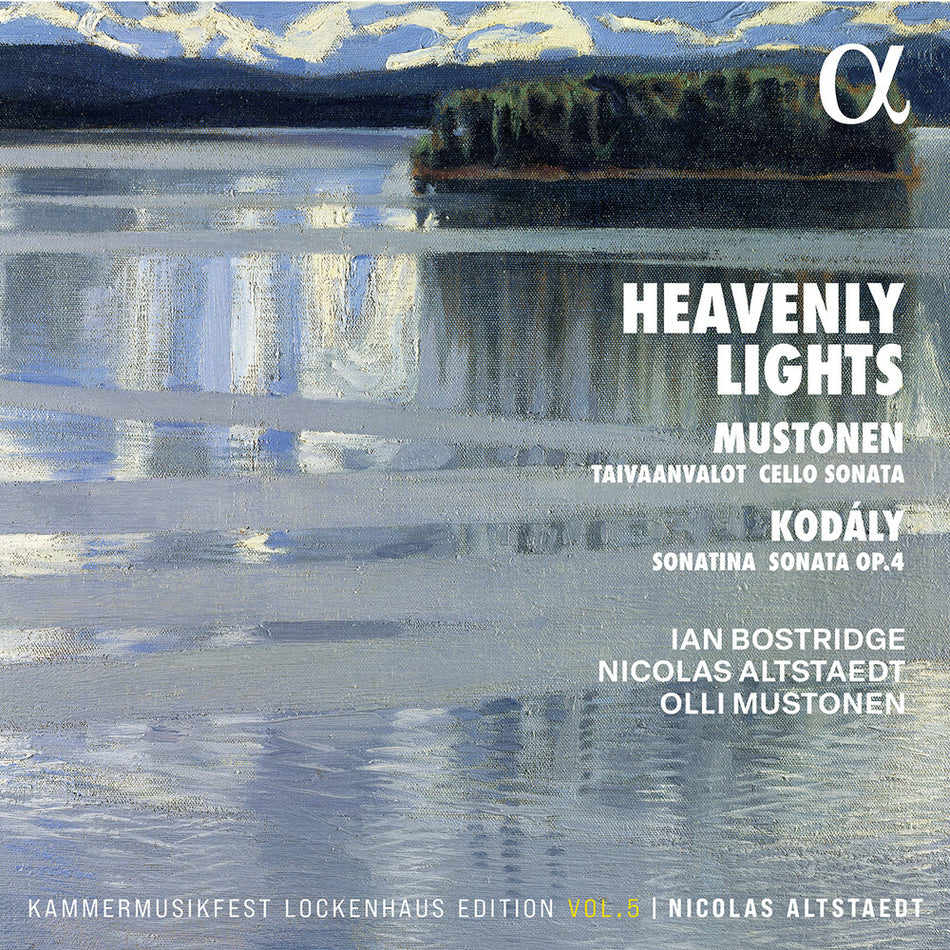 the album cover for Nicolas Altstaedt - Heavenly Lights