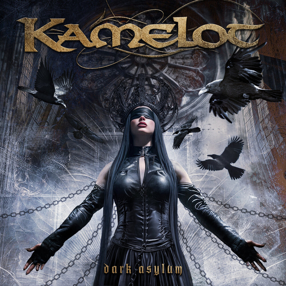 the album cover for Kamelot - Dark Asylum