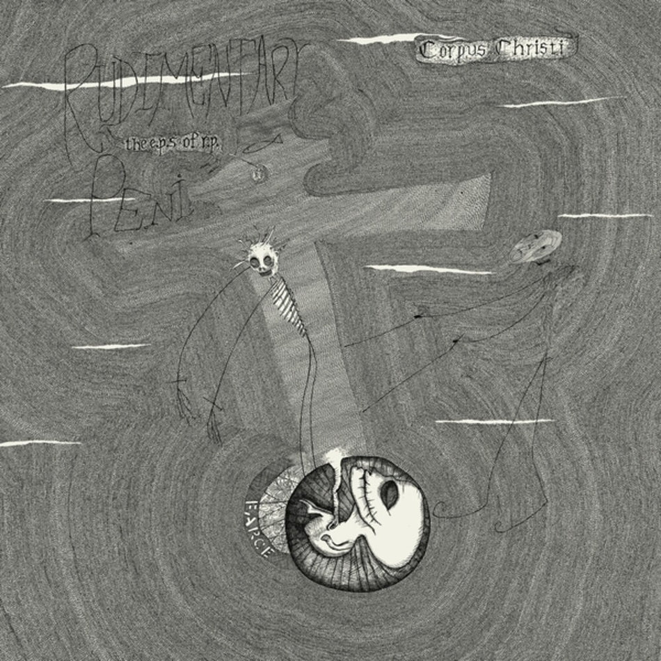 the album cover for Rudimentary Peni - E.p's of R.p