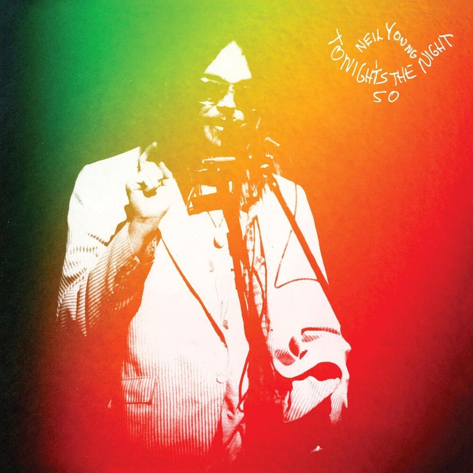 the album cover for Neil Young - Tonight's The Night