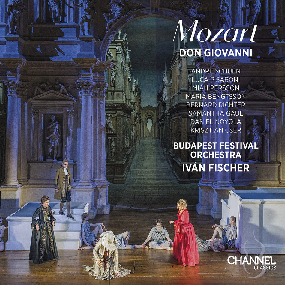 the album cover for Luca Pisaroni - Mozart: Don Giovanni