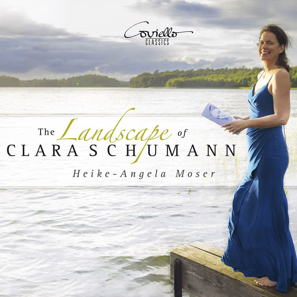 the album cover for Heike-angela Moser - Landscape of Clara Schumann