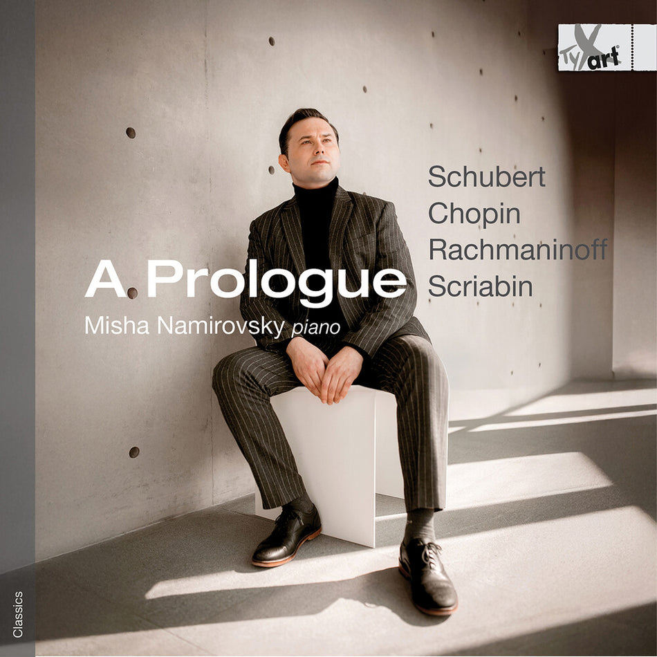 the album cover for Misha Namirovsky - Prologue