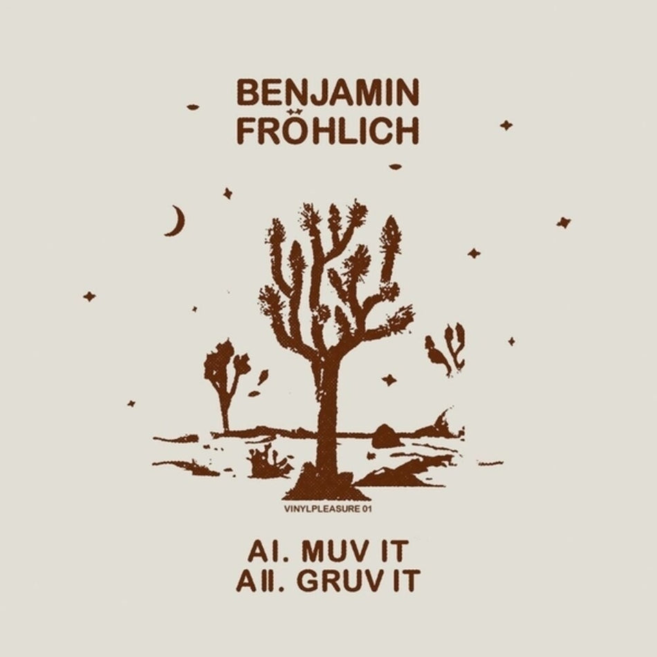 the album cover for Benjamin Frohlich - Muv It