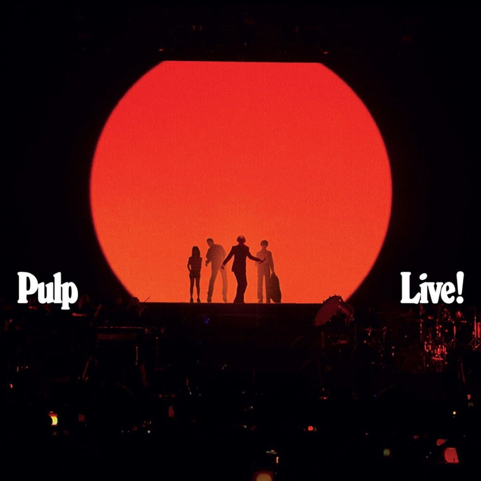 the album cover for Pulp - Live
