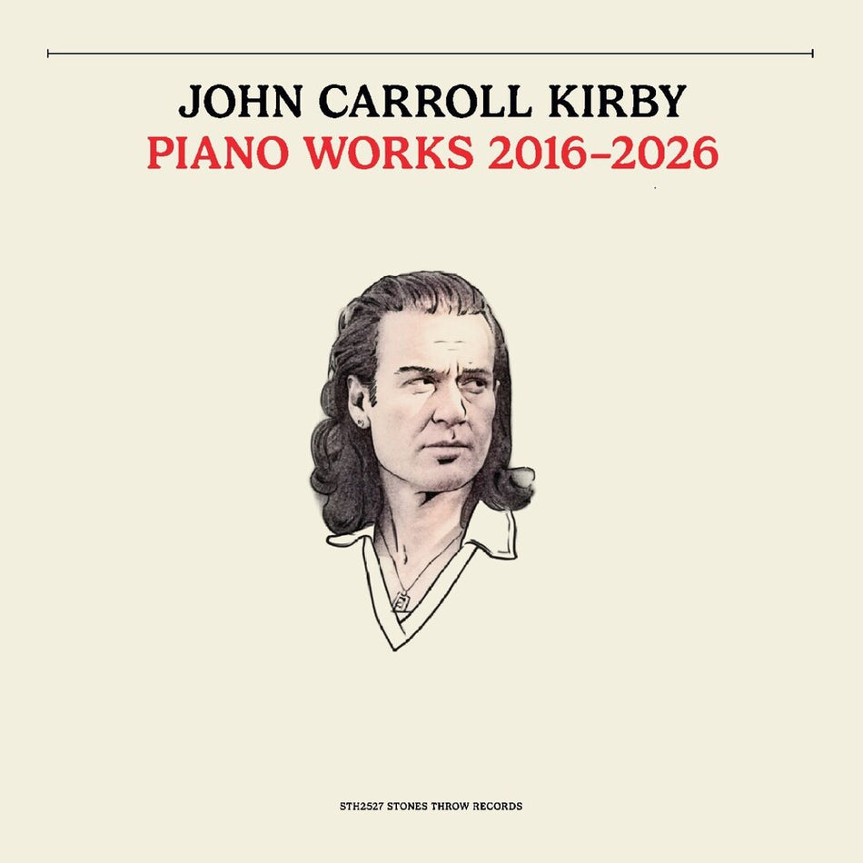 the album cover for John Kirby  Carroll - Piano Works 2016-2026