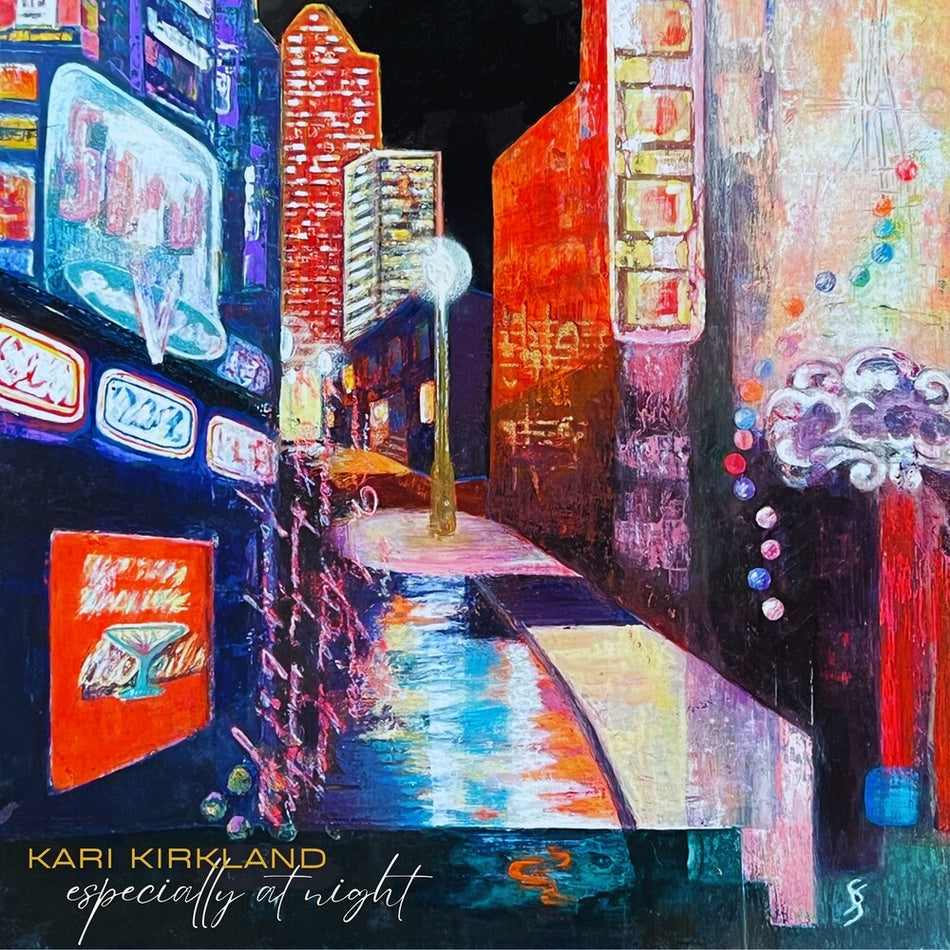 the album cover for Kari Kirkland - Especially At Night [Digipak]