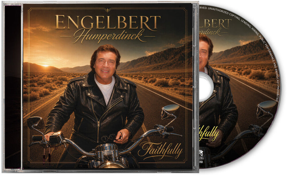 the album cover for Engelbert Humperdinck - Faithfully